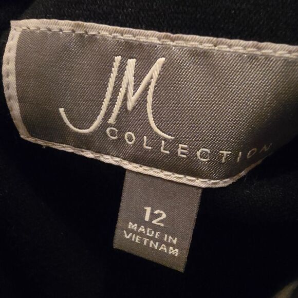 FAUX SUEDE/ FAUX LEATHER OPEN LEOPARD JACKET - Picture 8 of 8